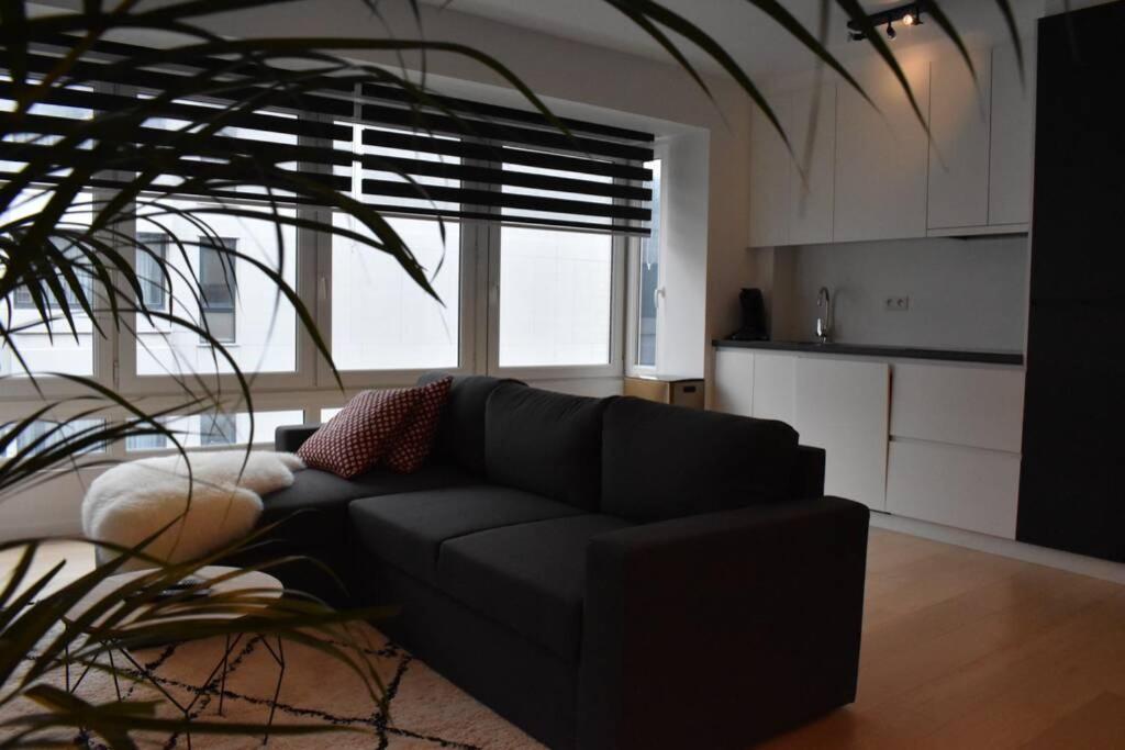 Vernieuwd Appartement Op 200M Van De Zee Ostenda Esterno foto